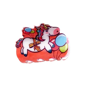 کلیپس مو دخترانه مدل یونیکورن کد KLP873