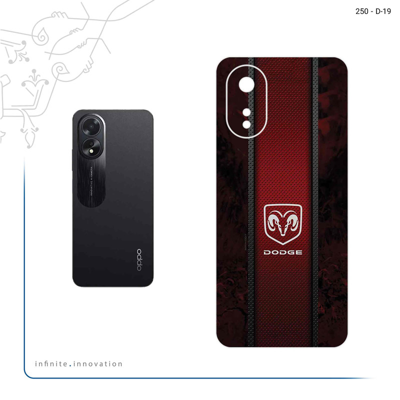 برچسب پوششی ماهوت مدل Dodge مناسب برای گوشی موبایل اپو A38