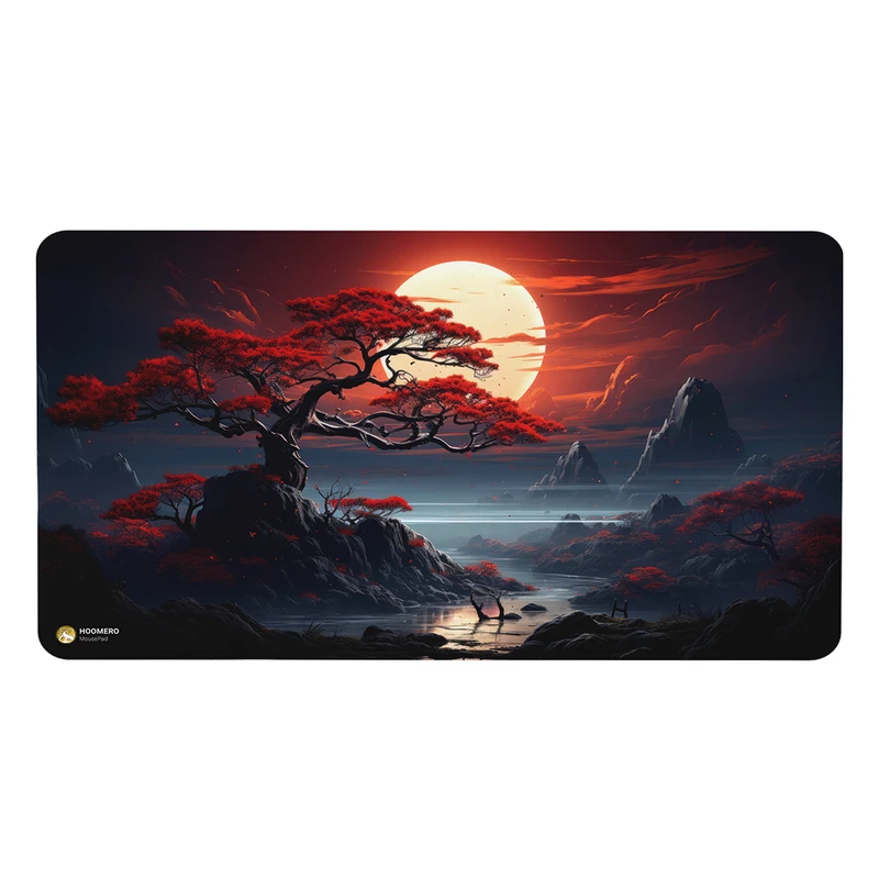 ماوس پد هومرو مدل MX2535 طرح ژاپنی نقاشی