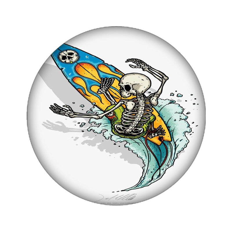 استیکر تزئینی موبایل مدل اسکلت کد 3954