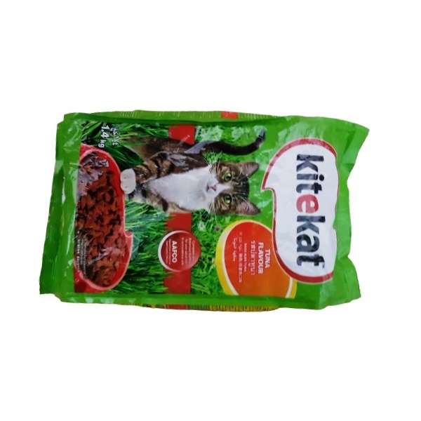 غذای خشک گربه بالغ کیت کت با طعم ماهی تن وزن 1400 گرم