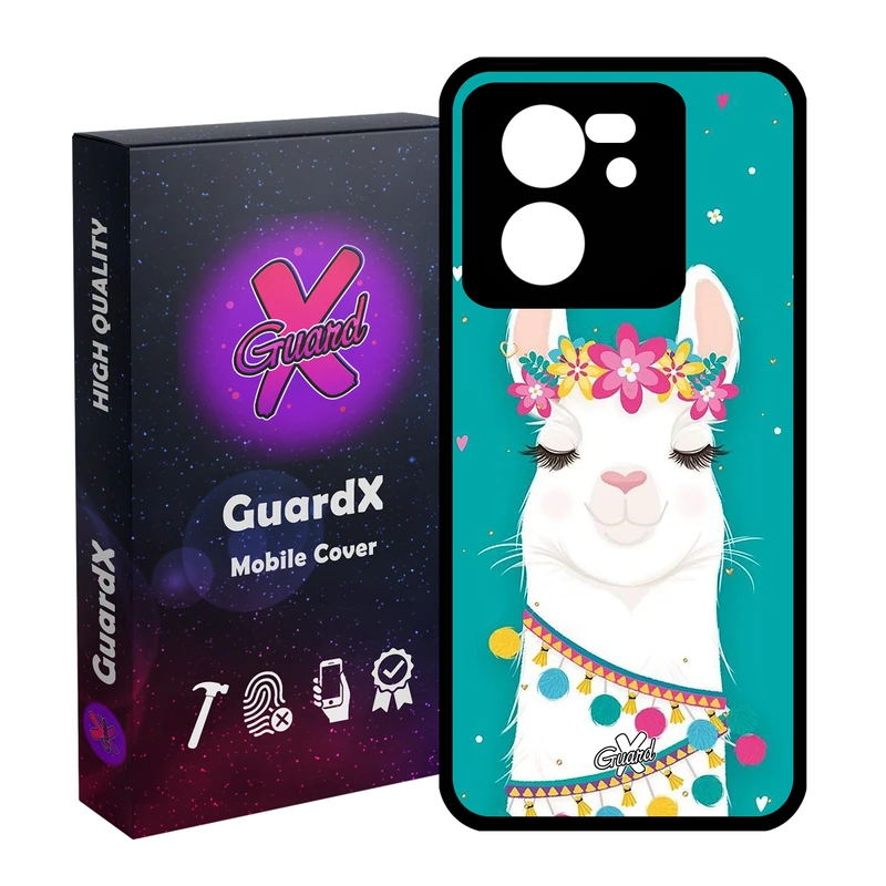 کاور گارد ایکس طرح Llama مدل Glass10017 مناسب برای گوشی موبایل شیائومی 13T/13T Pro/Redmi K60 Ultra