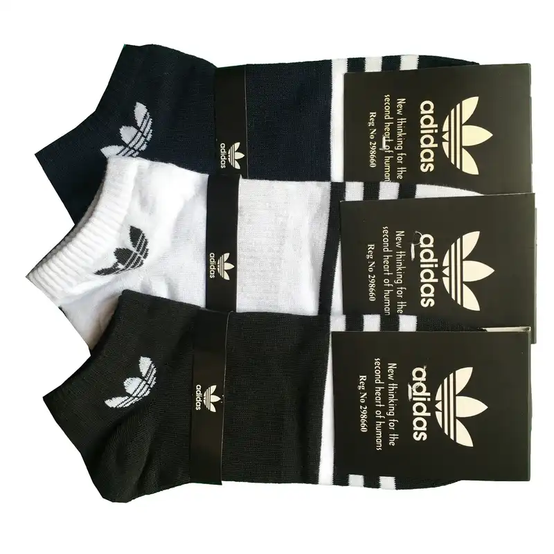 جوراب ورزشی مردانه کد AD-3CL401820-MO بسته 3 عددی