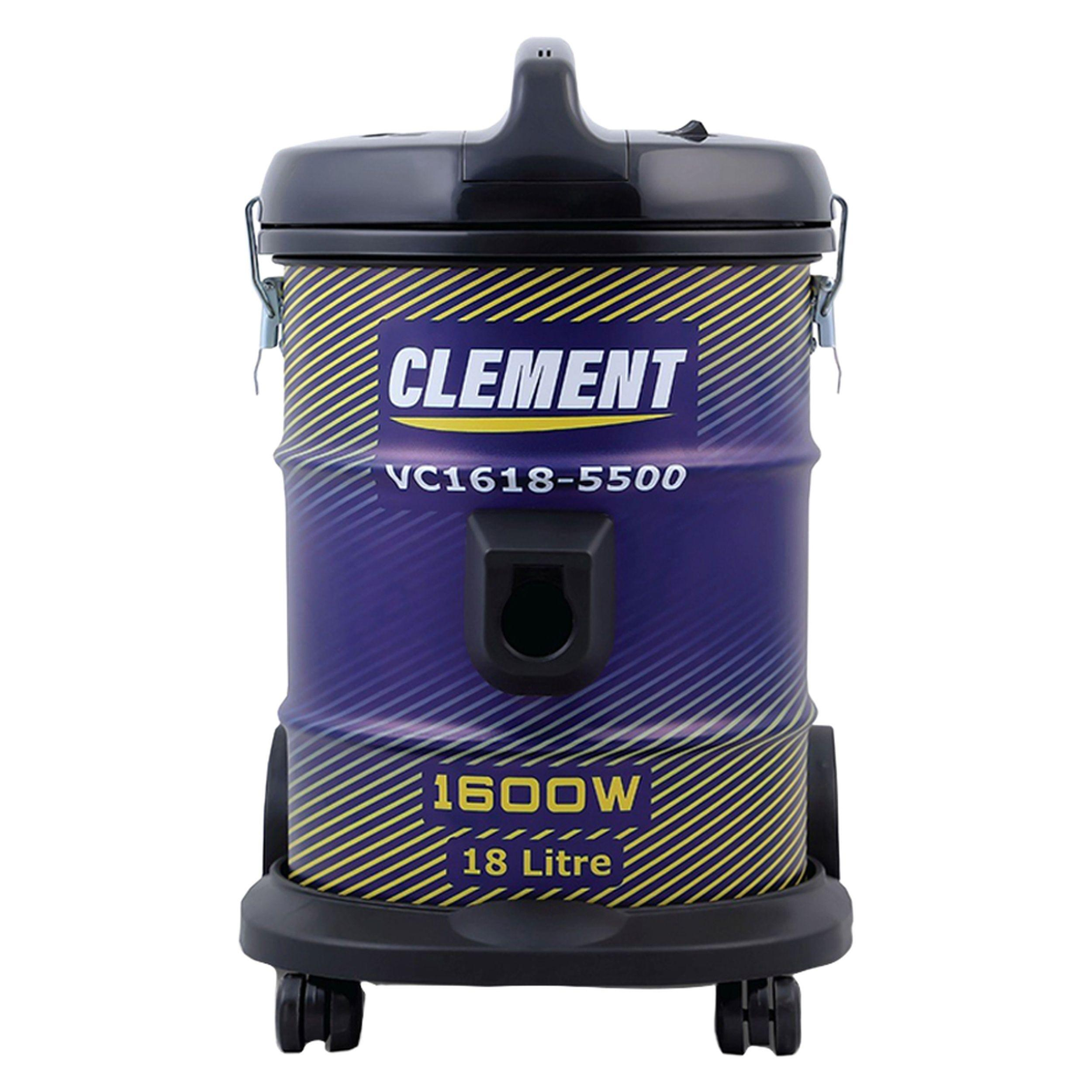 قیمت و خرید جاروبرقی سطلی 1600 وات کلمنت مدل VC1618-5500