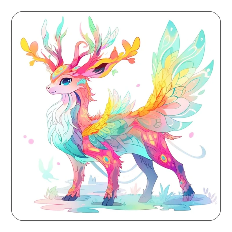 مگنت کاکتی طرح حیوانات رنگی مدل mp26417