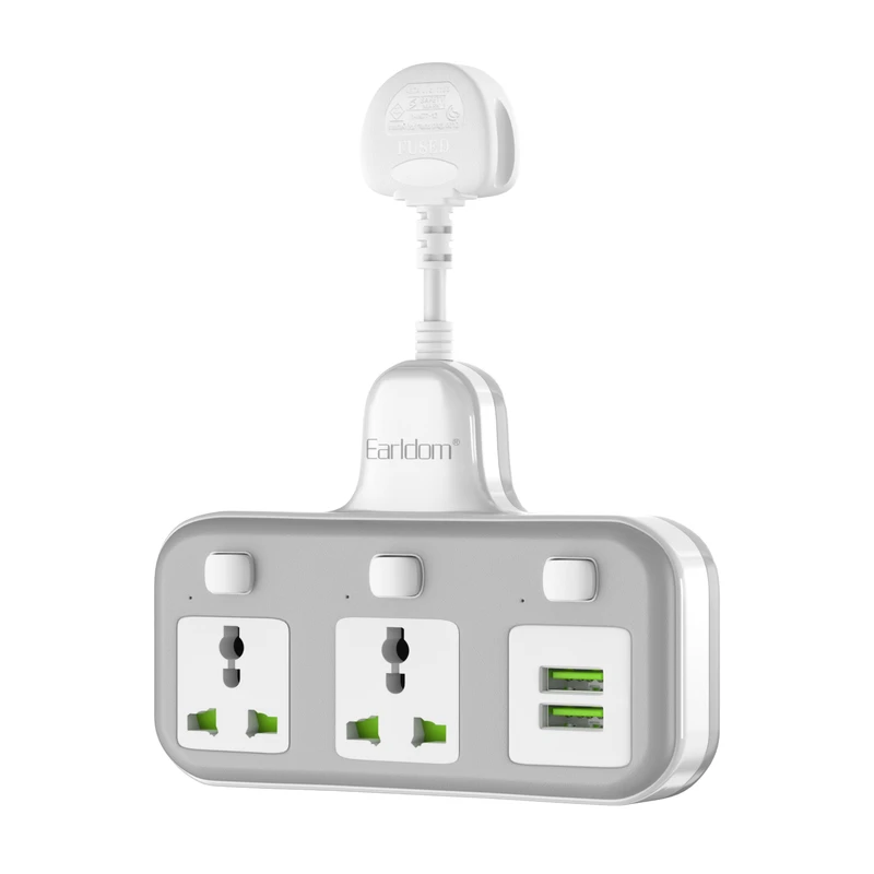 چندراهی برق ارلدام مدل POWER SOCKET SC08