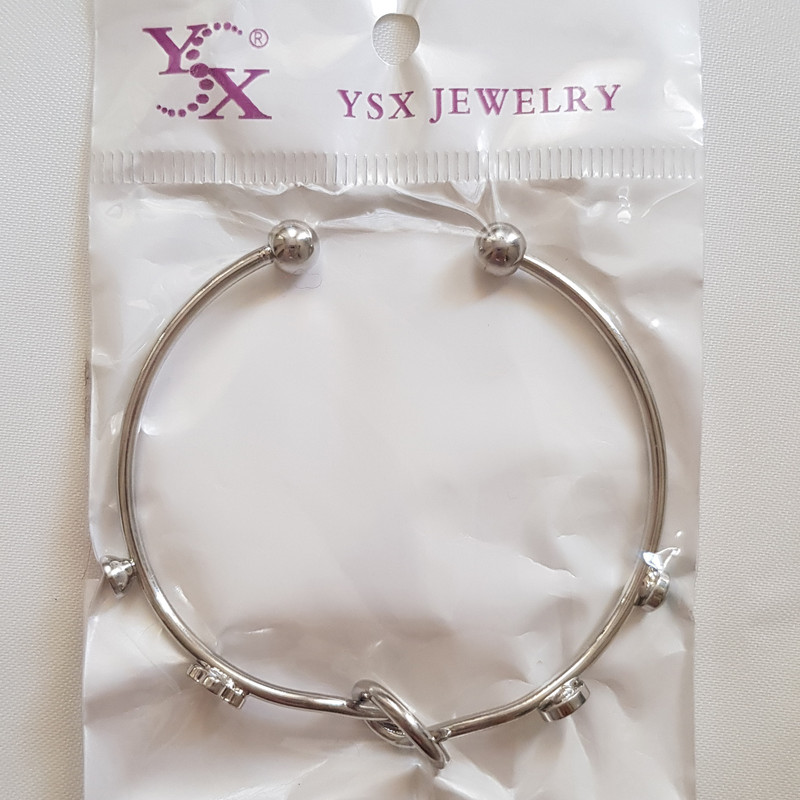 دستبند زنانه وای اس ایکس مدل بنگل گره ای 3374 دستبند زنانه وای اس ایکس مدل بنگل گره ای 3374