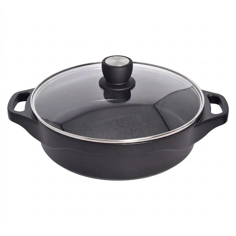 تابه گرانیت کد UN-8932 سایز 28 به همراه دستگیره