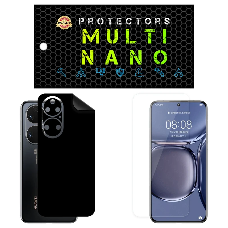 محافظ صفحه نمایش مولتی نانو مدل X-SFM مناسب برای گوشی موبایل هوآوی P50 به همراه برچسب پوششی
