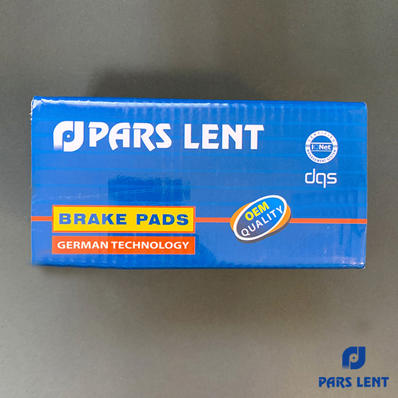 لنت ترمز عقب خودرو لنت پارس کد 24137 دو جفت مناسب برای مزدا 3 نیو