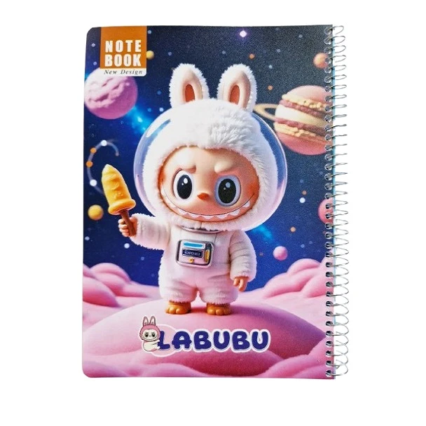 دفتر مشق 50 برگ مدل لبوبو کد 003
