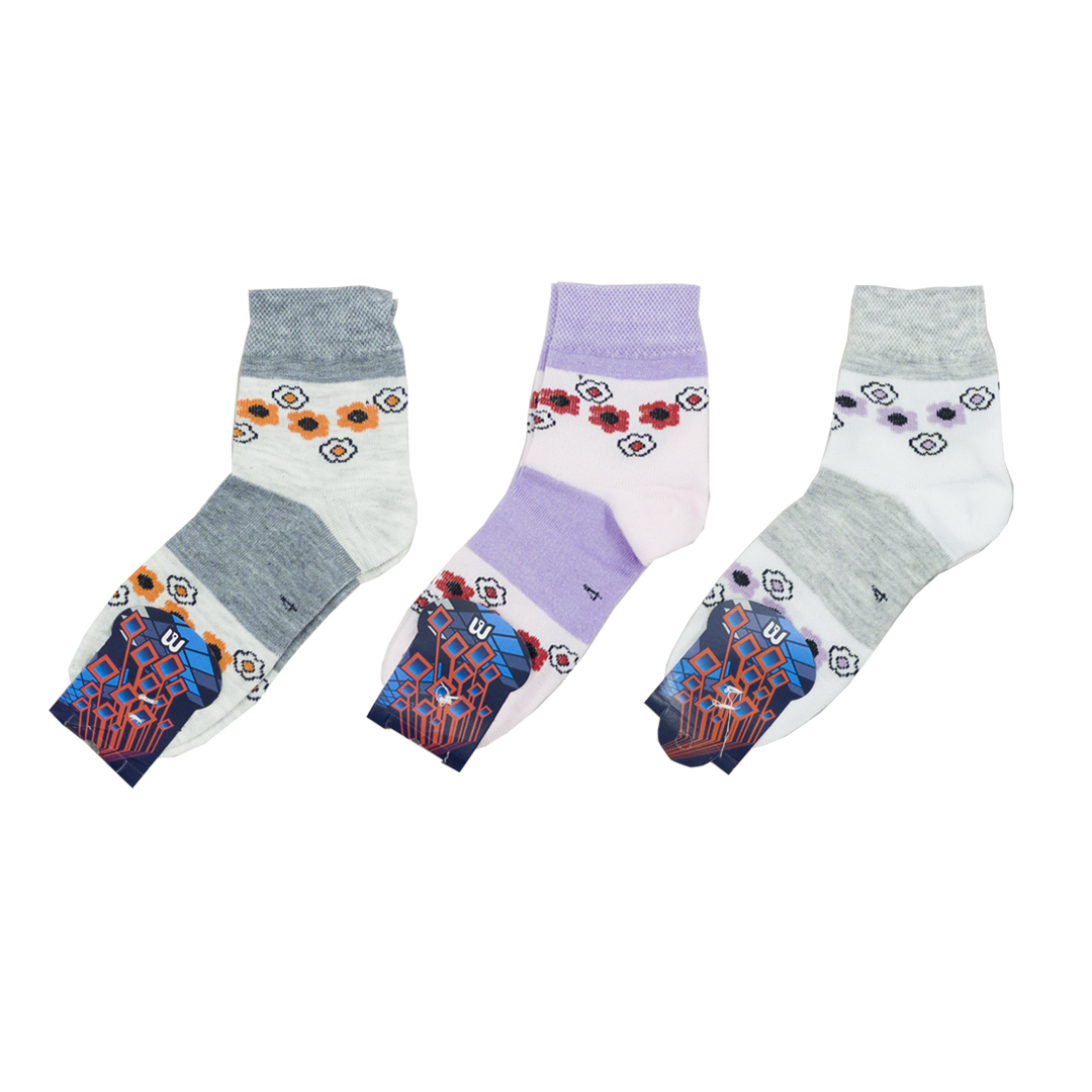 جوراب دخترانه مدل 61378 مجموعه 3 عددی