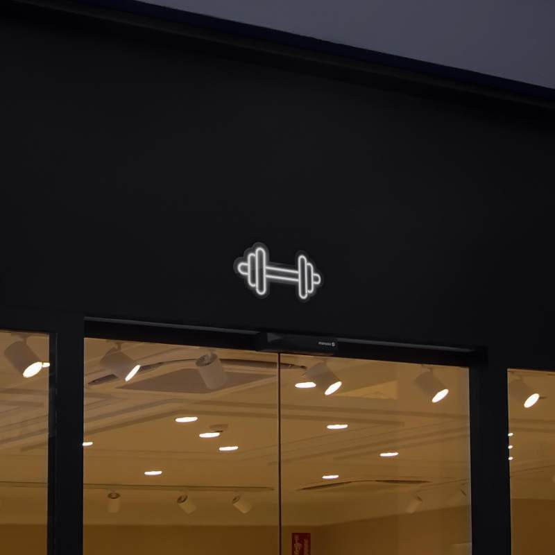 چراغ نئونی دیواری آرن تیم طرح دمبل