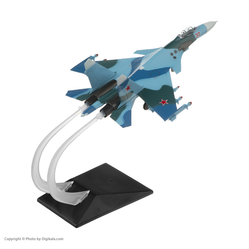 ماکت هواپیما مدل جنگنده سوخو SU-37 کد 3825
