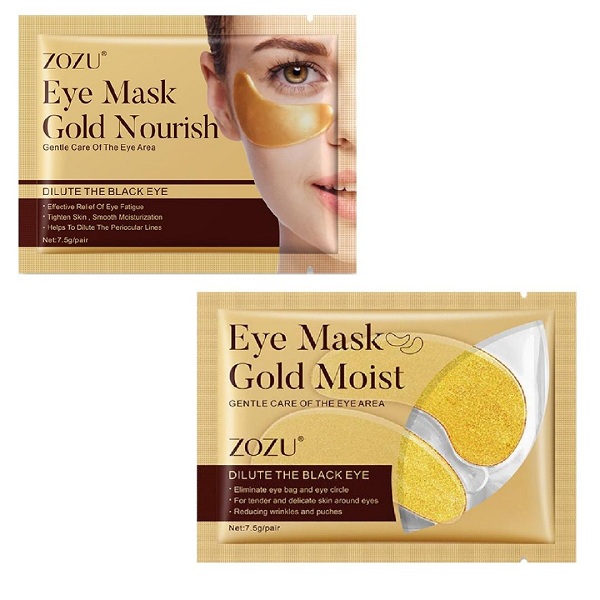 نقد و بررسی ماسک زیر چشم زوزو مدل Gold Moist وزن 7.5 گرم مجموعه 2 عددی توسط خریداران