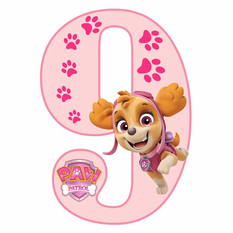 استند رومیزی مدل عدد 9 طرح اسکای کد 1562