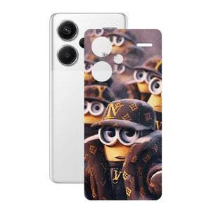 Remax cover sticker Leth model minion design suitable for Xiaomi Redmi Note 13 Pro Plus mobile phone