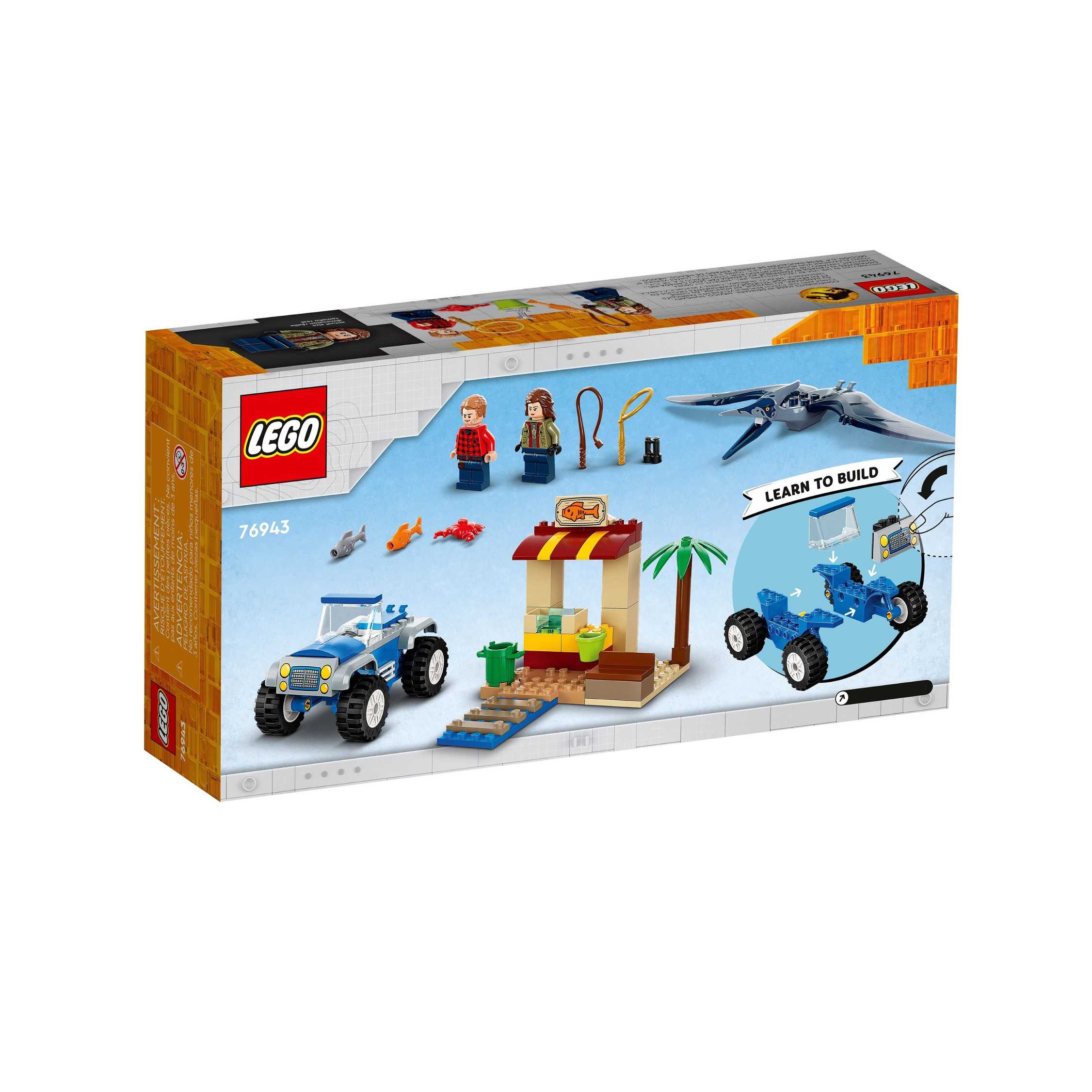 لگو سری Jurassic World مدل Pteranodon Chase کد 76943
