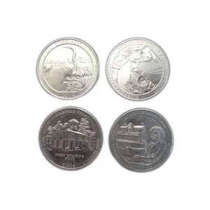 سکه تزئینی مدل U52 مجموعه 4 عددی