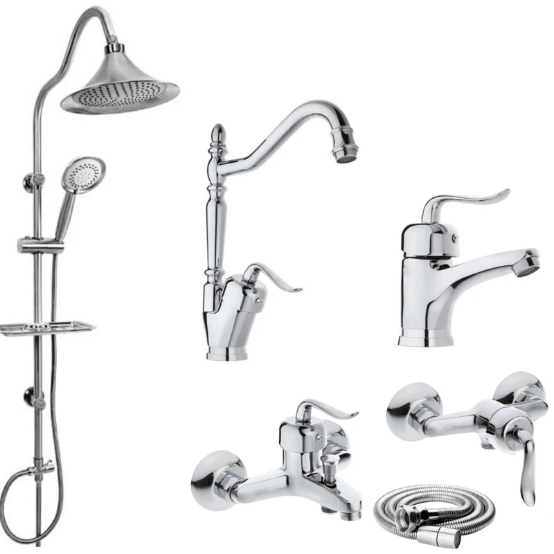 ست شیرالات ادرینا مدل روکو رویال مجموعه ۶ عددی