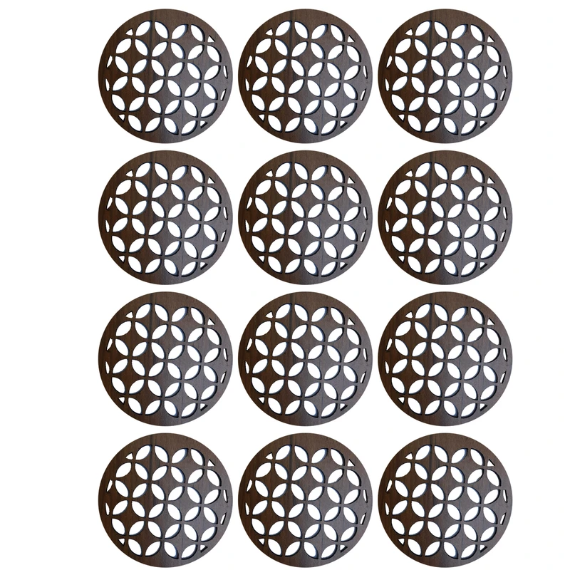 زیر لیوانی مدل G07 مجموعه دوازده عددی