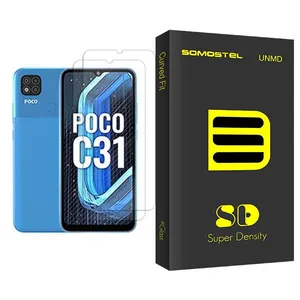 Somastel SD Glass MIX002 Screen Protector For Xiaomi Poco C31 Pack Of 2