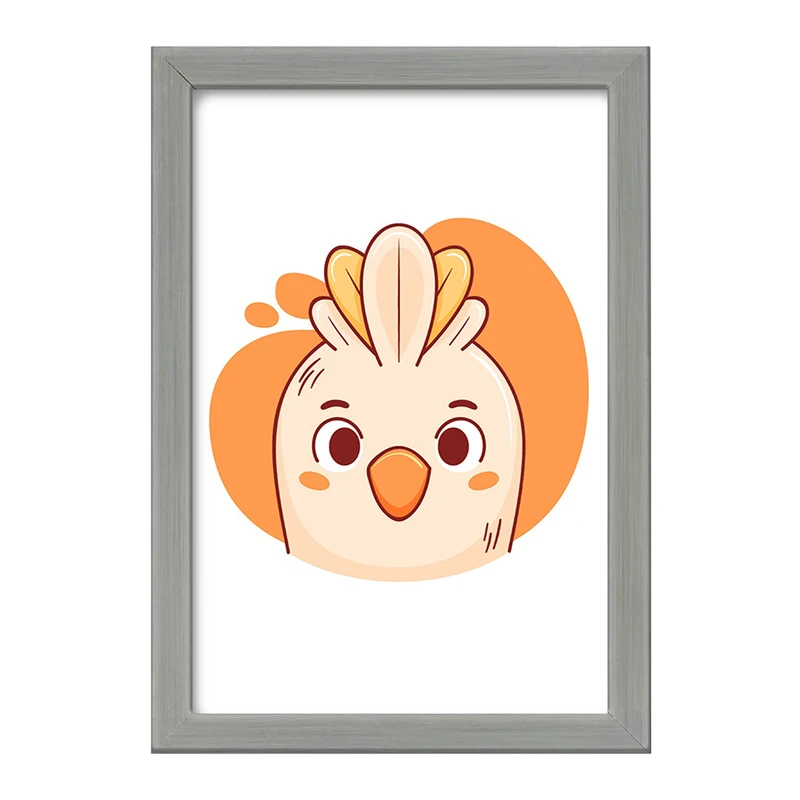 تابلو خندالو طرح جوجه حیوانات بامزه کد 37141