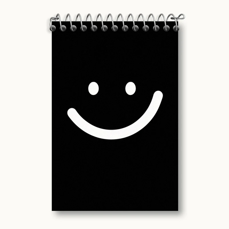 دفتر یادداشت 50 برگ خندالو مدل ایموجی کد F2632