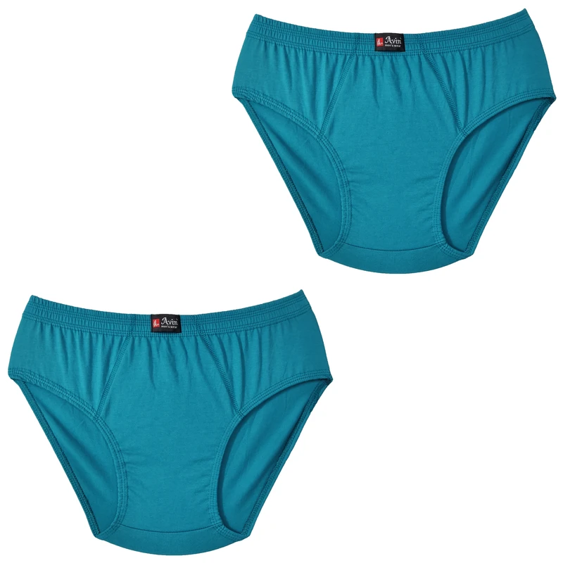 شورت مردانه آوین مدل سوپر نخ پنبه کد 09 مجموعه 2 عددی