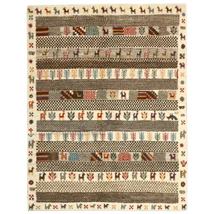 گبه دستبافت سه متری مدل ایلیاتی کد 518978