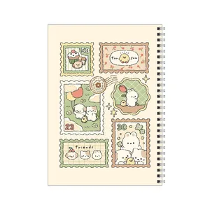 دفتر مشق 50 برگ بامبیلیپ طرح تمبر فانتزی سگ و گربه کد 7850227