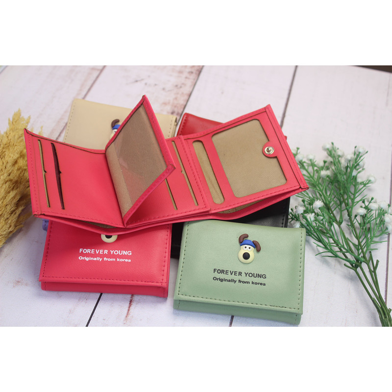 کیف پول زنانه مدل سگ گوش دراز کد KZD-0118