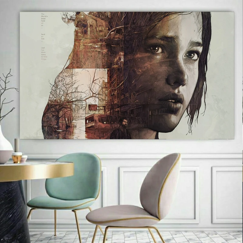 تابلو بوم مدل THE LAST OF US کد SDB2503