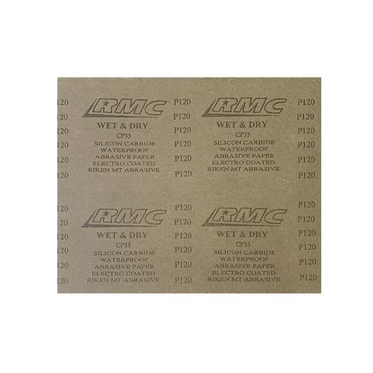 ورق سنباده آر ام سی مدل P120 مجموعه 5 عددی ورق سنباده آر ام سی مدل P120 مجموعه 5 عددی