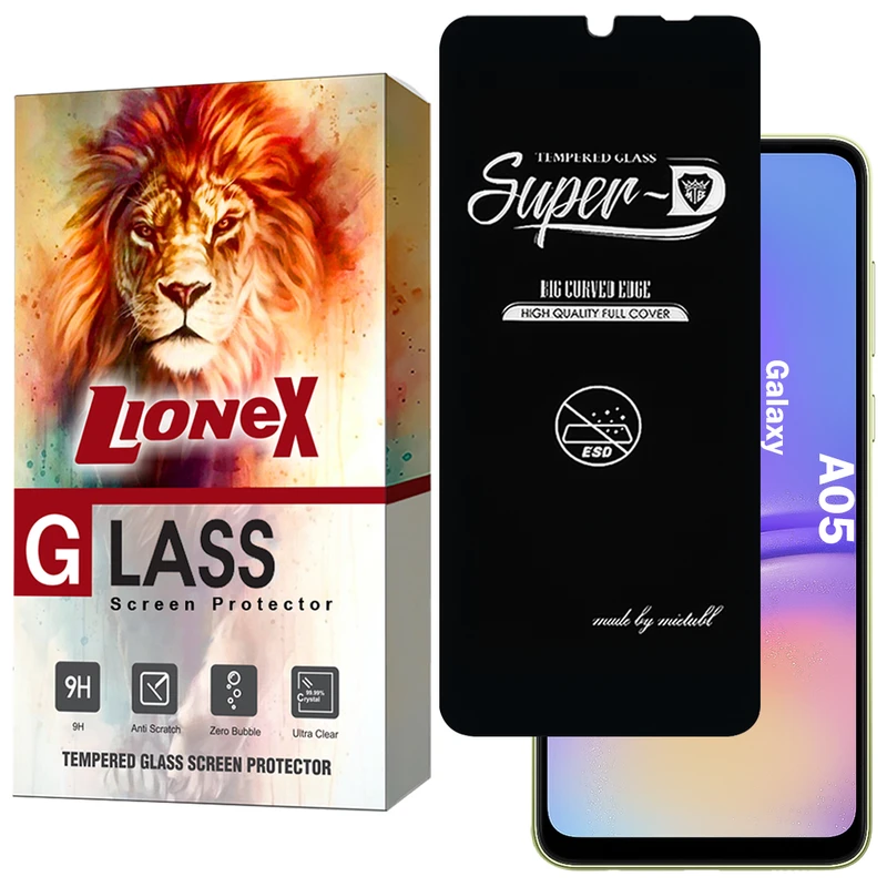 محافظ صفحه نمایش لایونکس مدل SUPERDNL مناسب برای گوشی موبایل سامسونگ Galaxy A05