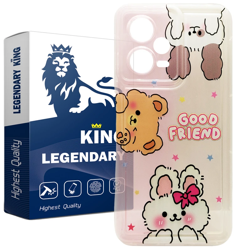 کاور لجندری کینگ طرح SEKHARGOOSH مناسب برای گوشی موبایل شیائومی Redmi Note 12 Pro 5G