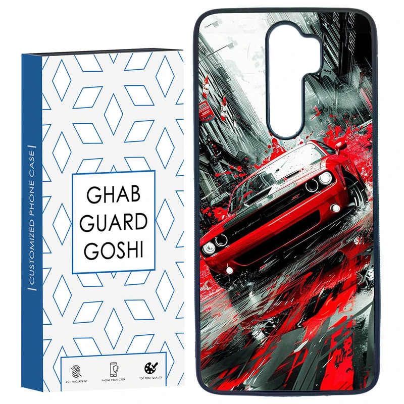 کاور قاب گارد گوشی طرح ماشین کد TPU-091 مناسب برای گوشی موبایل شیائومی Redmi Note 8 PRO