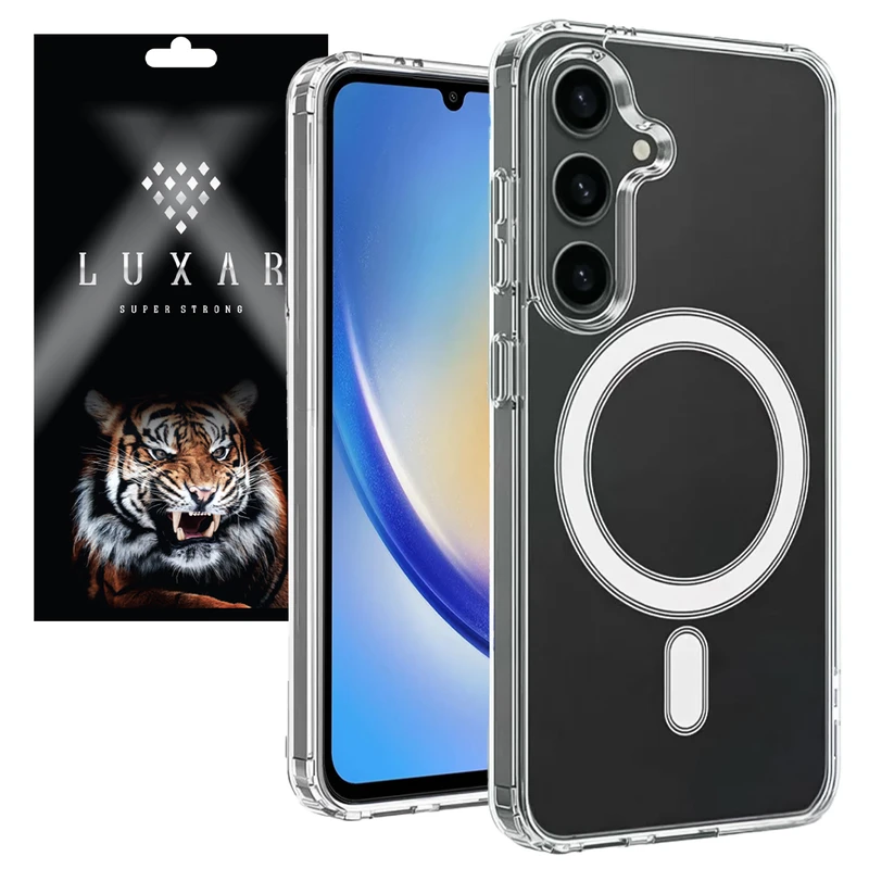 کاور لوکسار مدل A34 _clmag مناسب برای گوشی موبایل سامسونگ Galaxy A34