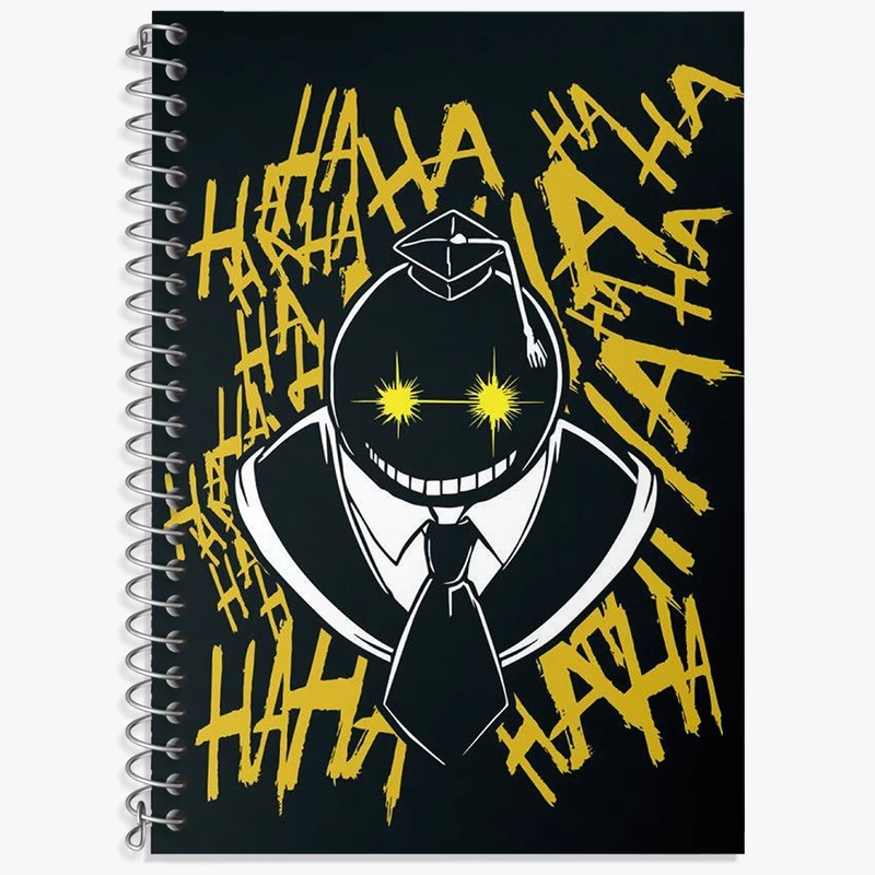 دفتر لغت 50 برگ خندالو طرح کورو سنسی انیمه کلاس آدمکشی کد 32060