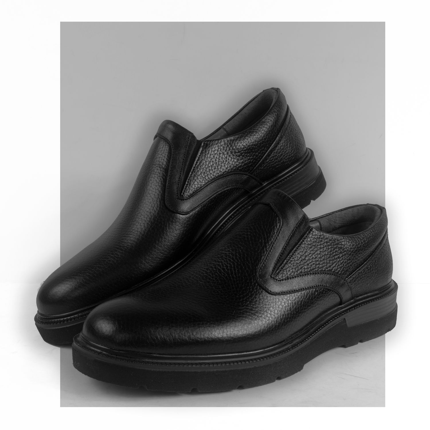 کفش روزمره مردانه چرم عطارد مدل چرم طبیعی کد SH42 -  - 16