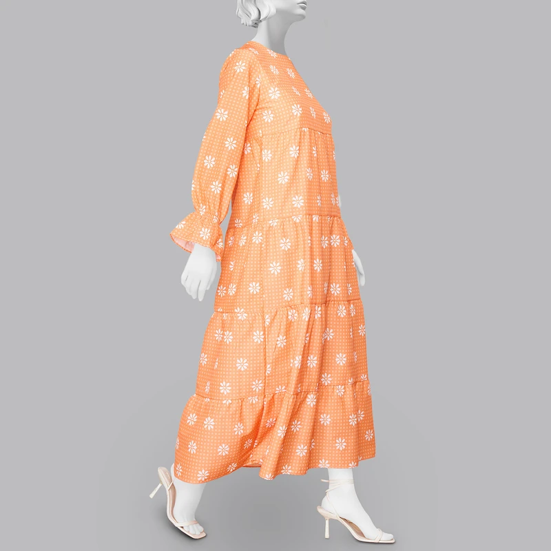 پیراهن یقه گرد زنانه ترندیول مدل 816501621