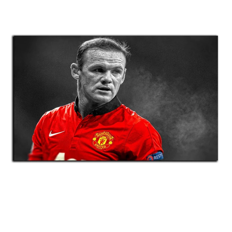 تابلو شاسی بکلیت طرح بازیکن فوتبال وین رونی تیم منچستر یونایتد مدل SH-S7094