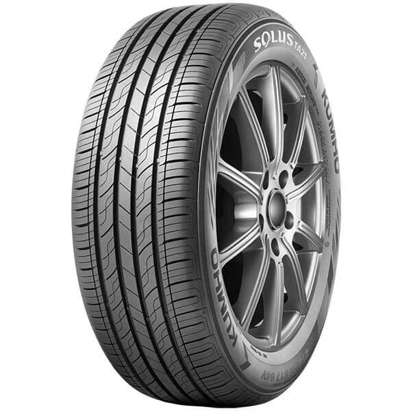 لاستیک خودرو رادیال سواری چهارفصل کومهو تایر مدل SOLUS TA21 سایز 185 / 70 R13 ساخت کره جنوبی سال 2024 دو حلقه