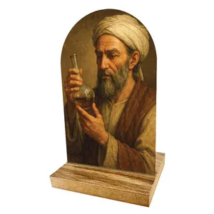 استند رومیزی تزیینی مدل زکریای رازی