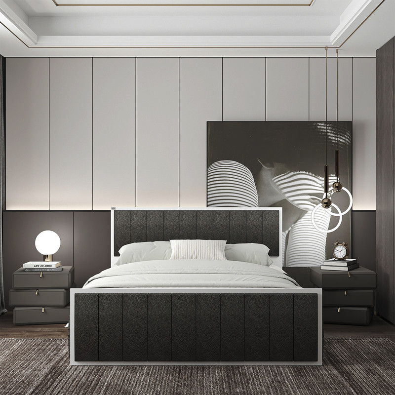 تخت خواب دونفره اعیان مدل FH850 سایز 160x200 سانتی متر