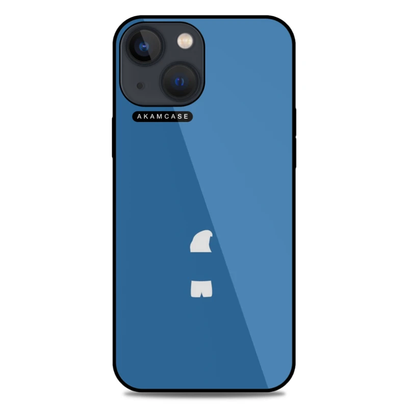 کاور آکام مدل AMC-WA13M-SMURFS-18 مناسب برای گوشی موبایل اپل iPhone 13 Mini