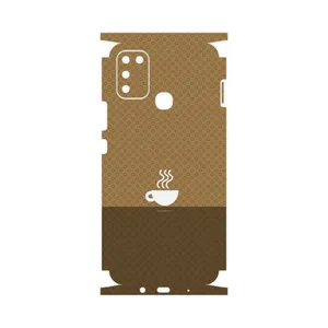 MAHOOT Minimal Cup of Coffee Icon-FullSkin Cover Sticker for Infinix Hot 11 Play