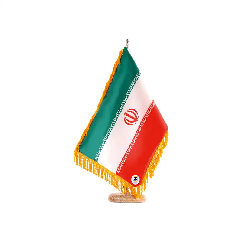 پرچم رومیزی جاویدان تندیس پرگاس مدل ایران کد 1