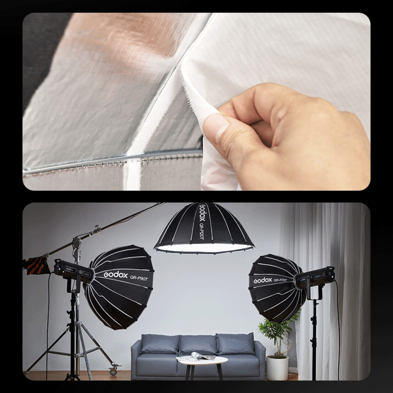 سافت باکس گودکس مدل Parabolic QR-P120T