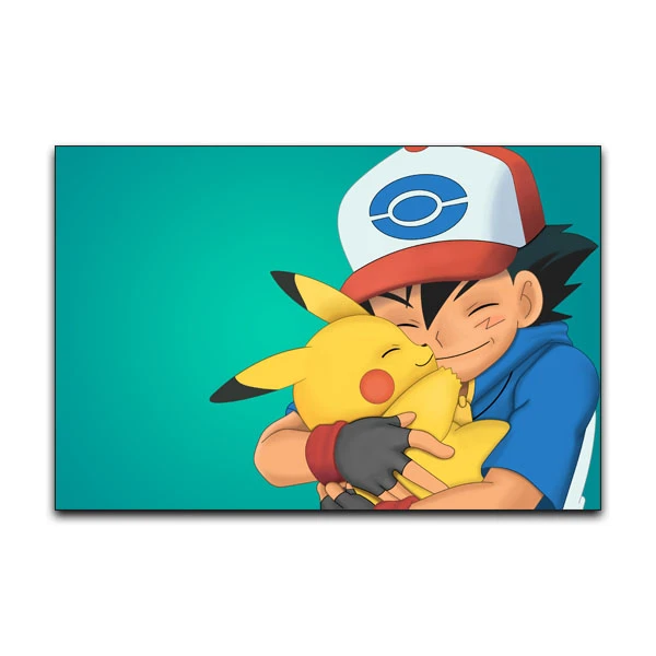 تابلو شاسی گوفی مدل پیکاچو پوکمون گوگولی و کیوت انیمه ژاپنی طرح Pokemon Anime کد HUG54